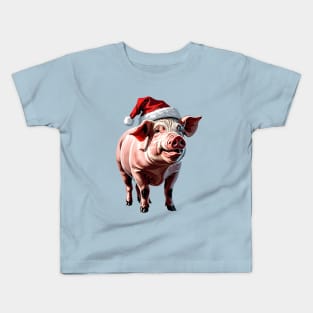 Xmas Piglet Kids T-Shirt